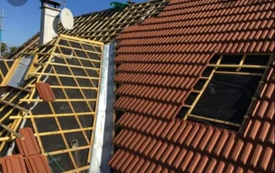 Rénovation d’une toiture en tuiles